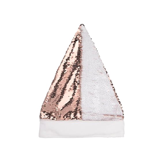 Czapka Mikołaja z cekinami do sublimacji